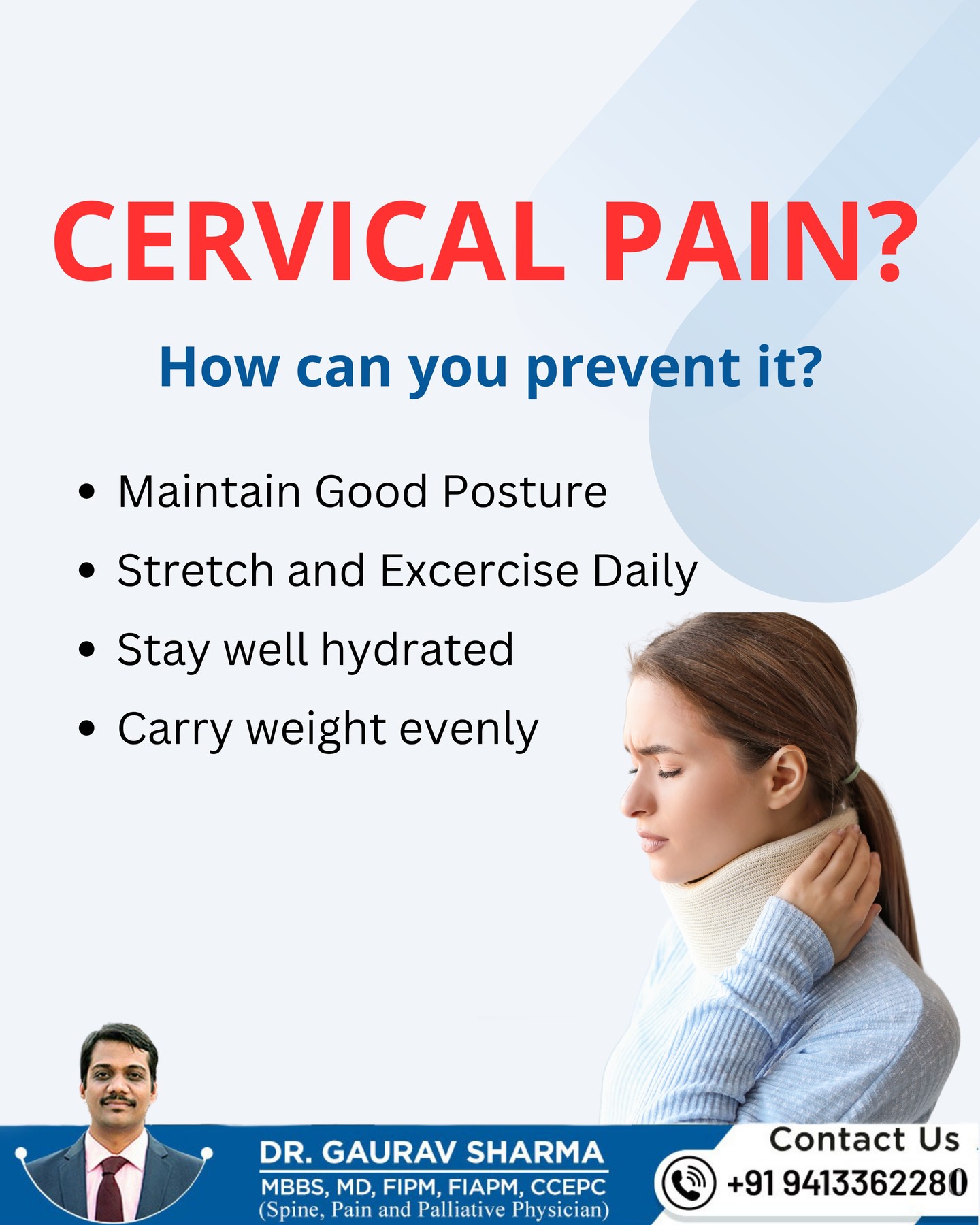 Struggling with cervical pain?