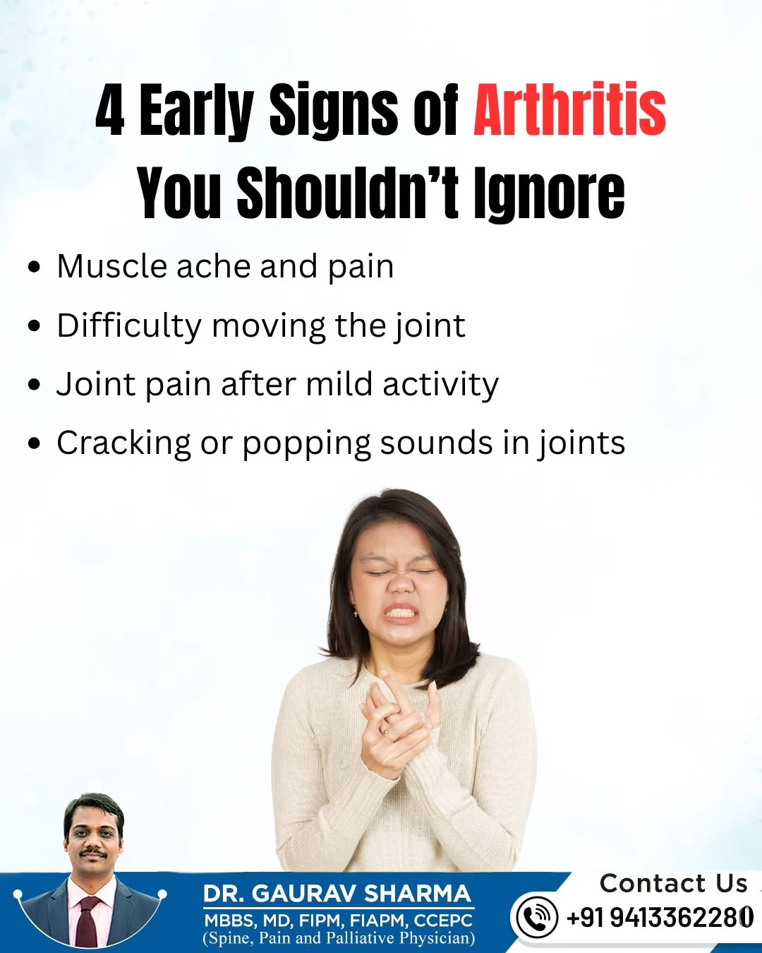 4 Early Signs of Arthritis