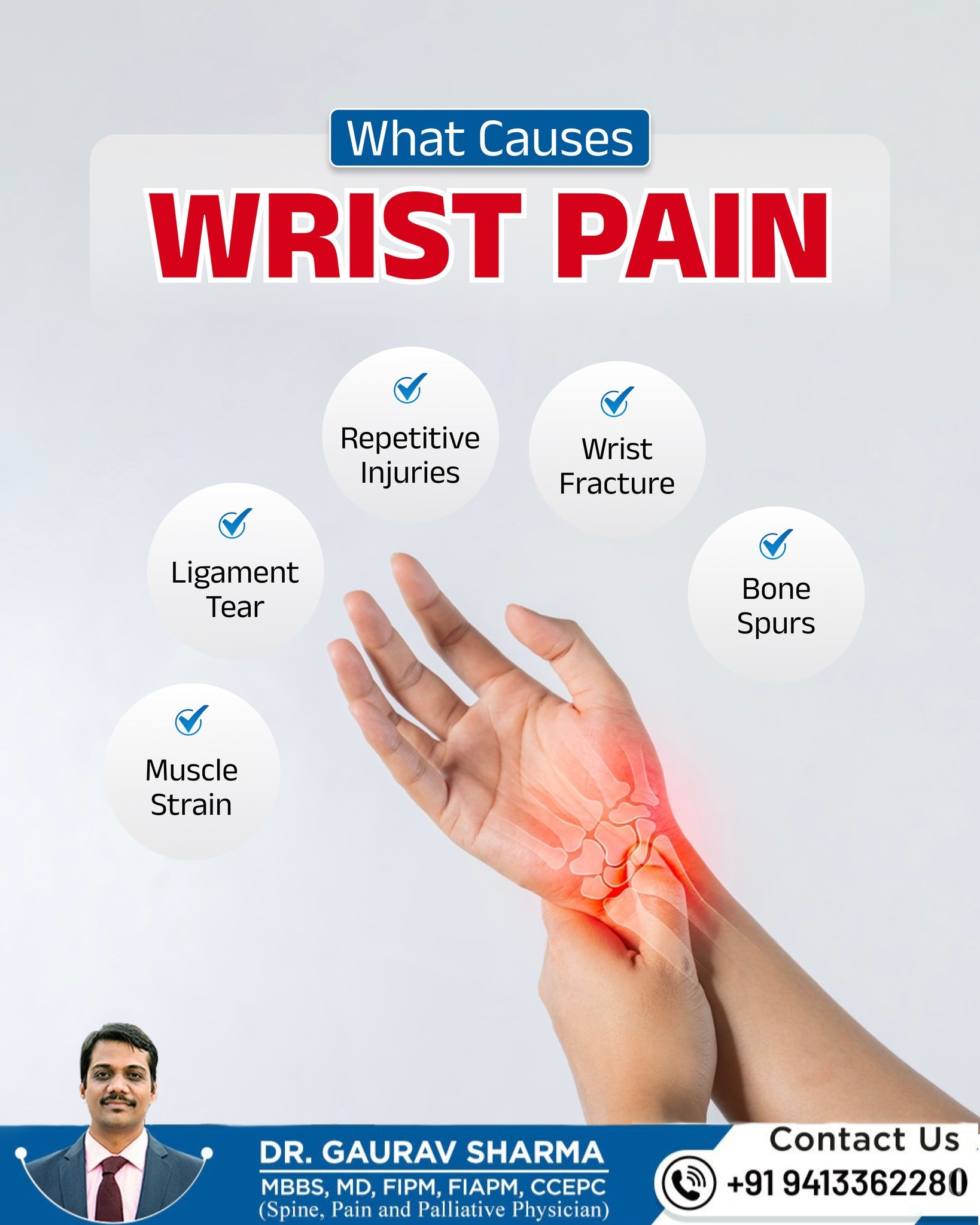Causes of Wrist Pain