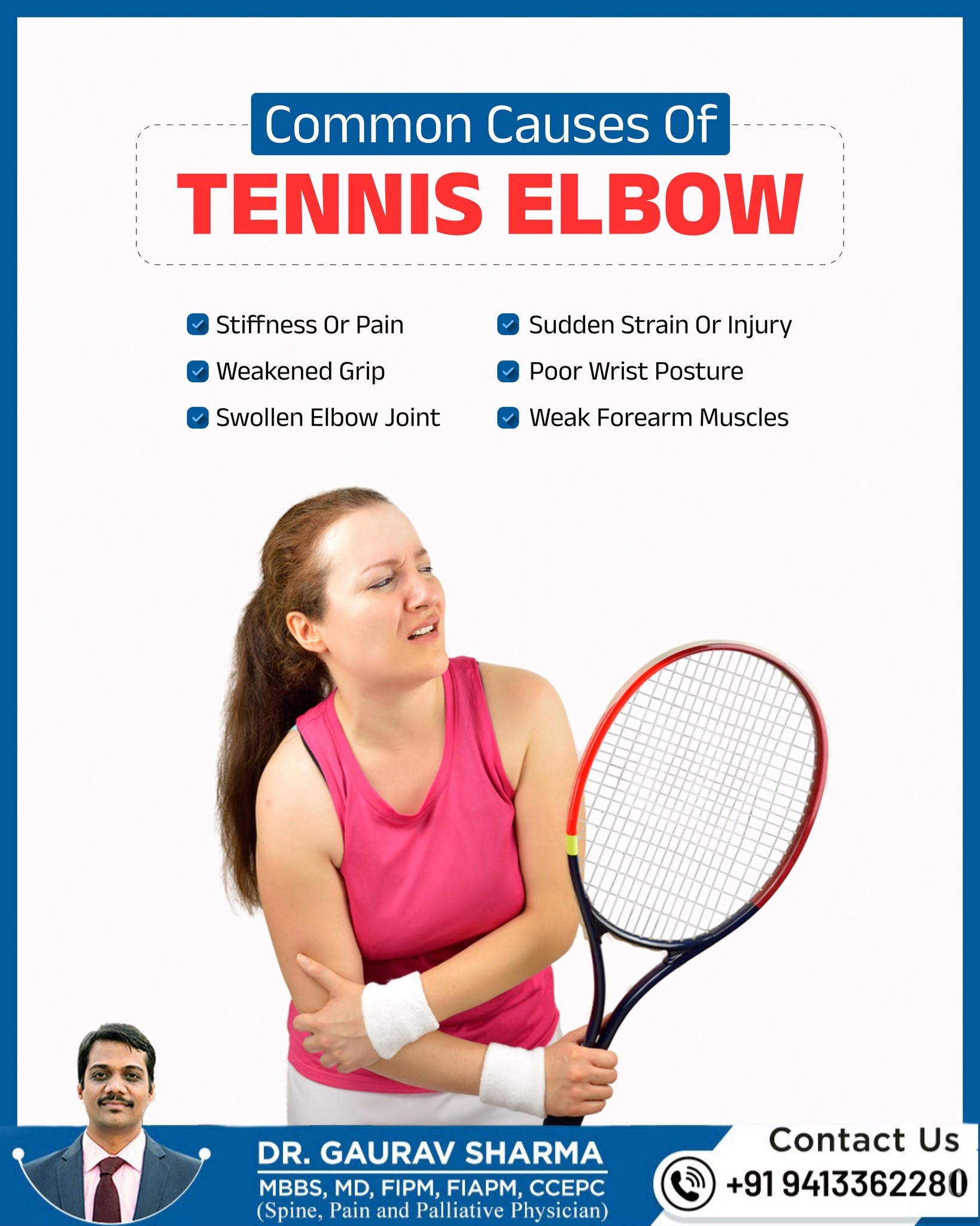 Common Causes of Tennis Elbow