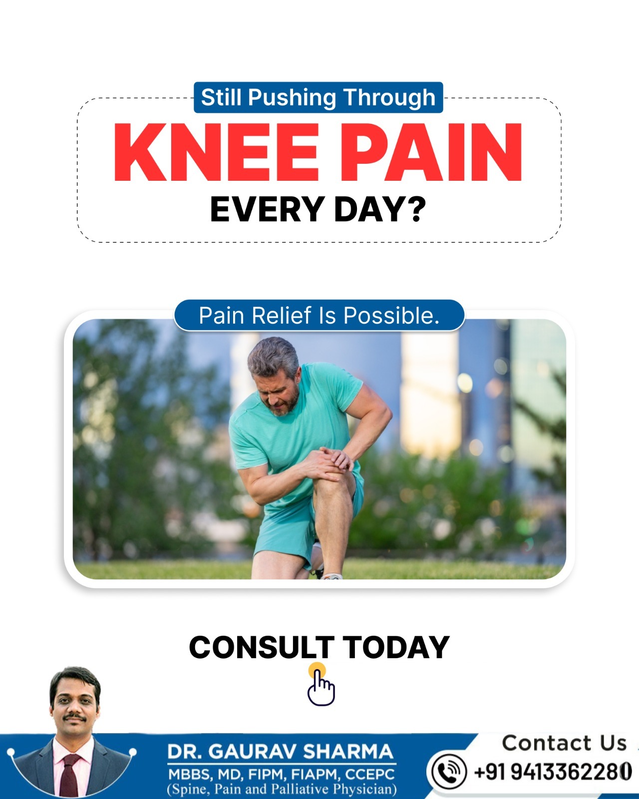 Struggling With Knee Pain