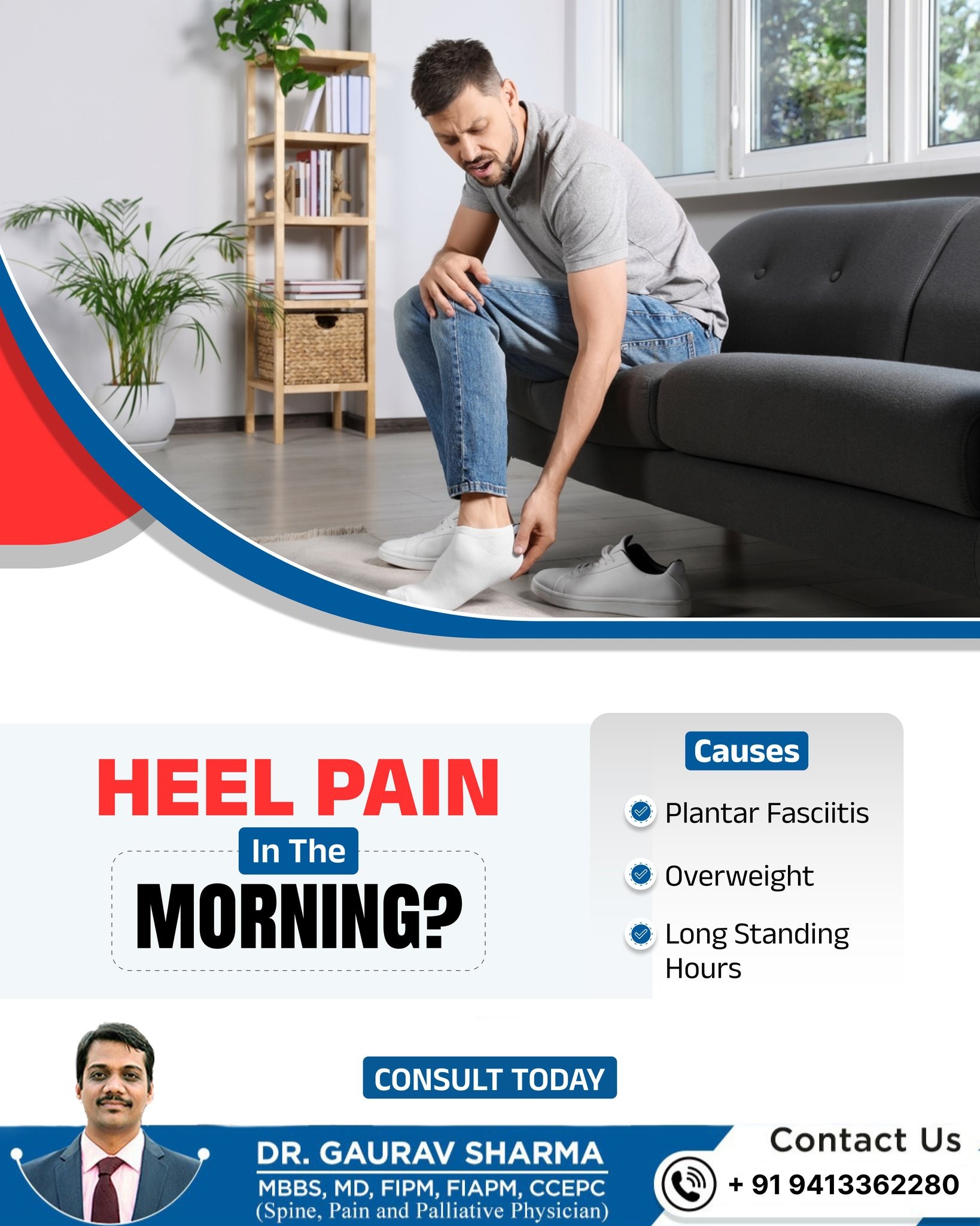 Heel Pain is Caused By